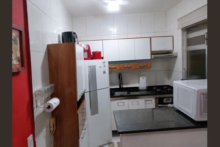 Cozinha de apartamento para alugar com 2 quartos, 52m² em Nova Baden, Contagem