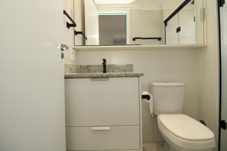 Apartamento para alugar com 27m², 1 quarto e sem vagaBanheiro da Suíte