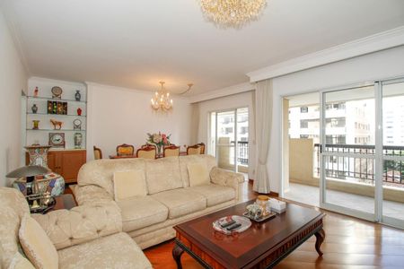 Sala de Estar e Jantar de apartamento à venda com 4 quartos, 160m² em Jardim Paulista, São Paulo