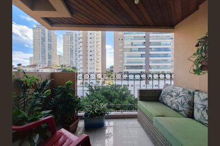 Varanda de apartamento para alugar com 3 quartos, 129m² em Santa Teresinha, São Paulo