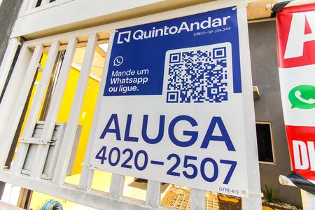 Casa para alugar com 66m², 1 quarto e 1 vaga Casa para alugar com 66m², 1 quarto e 1 vagaPlaca