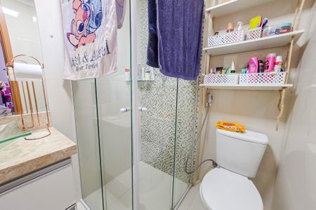 Apartamento para alugar com 55m², 2 quartos e 2 vagas Apartamento para alugar com 55m², 2 quartos e 2 vagasBanheiro