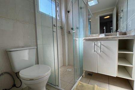 Apartamento para alugar com 130m², 3 quartos e 1 vagaBanheiro da Suíte