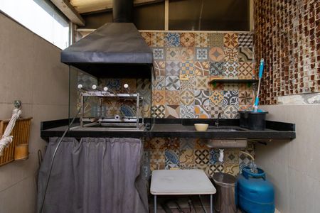 Casa de condomínio para alugar com 69m², 2 quartos e 1 vagaChurrasqueira