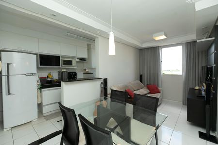 SALA DOIS AMBIENTES de apartamento à venda com 2 quartos, 45m² em Fazenda Santa Cândida, Campinas