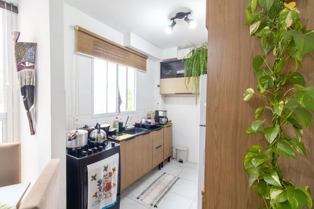 Cozinha de apartamento para alugar com 2 quartos, 42m² em Restinga, Porto Alegre