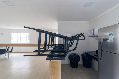 Apartamento para alugar com 42m², 2 quartos e 1 vagaÁrea comum - Salão de festas