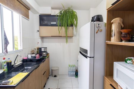 Cozinha de apartamento para alugar com 2 quartos, 42m² em Restinga, Porto Alegre