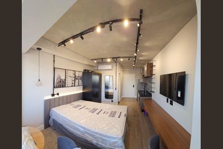 Studio para alugar com 25m², 1 quarto e sem vaga Studio para alugar com 25m², 1 quarto e sem vagaSala/Quarto