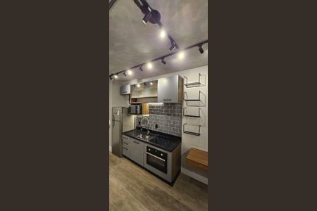 Studio para alugar com 25m², 1 quarto e sem vaga Studio para alugar com 25m², 1 quarto e sem vagaCozinha