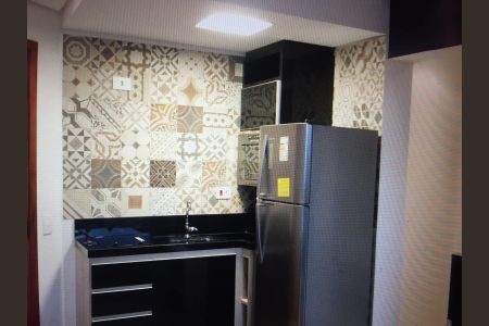 Cozinha de apartamento à venda com 1 quarto, 37m² em Paraíso do Morumbi, São Paulo
