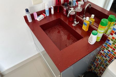 Apartamento para alugar com 49m², 1 quarto e 2 vagasBanheiro da Suíte