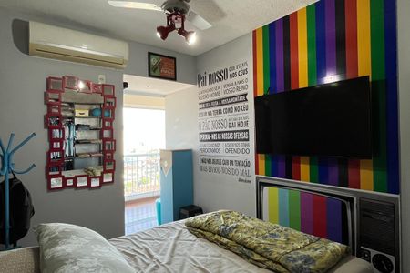 Suíte de apartamento para alugar com 1 quarto, 49m² em Vila Matias, Santos