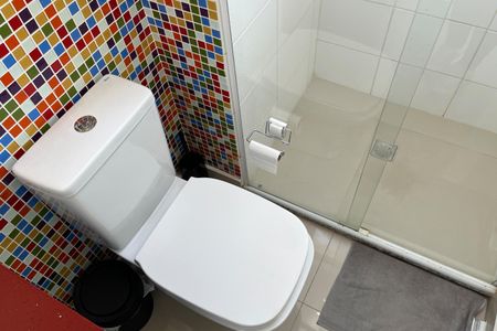 Apartamento para alugar com 49m², 1 quarto e 2 vagasBanheiro da Suíte
