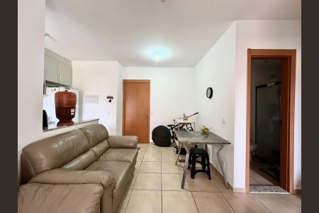 Sala de apartamento para alugar com 2 quartos, 48m² em Jardim Guarani, Campinas