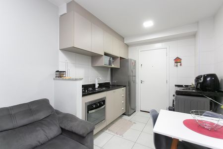 Sala / Cozinha  de apartamento à venda com 2 quartos, 32m² em Vila Carmosina, São Paulo