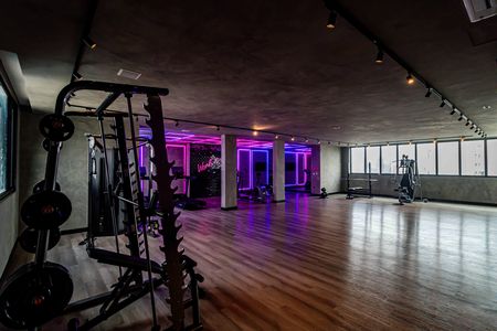 Studio para alugar com 24m², 1 quarto e sem vaga Studio para alugar com 24m², 1 quarto e sem vagaÁrea comum - Academia