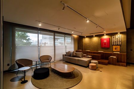 Studio para alugar com 24m², 1 quarto e sem vaga Studio para alugar com 24m², 1 quarto e sem vagaÁrea comum - Coworking