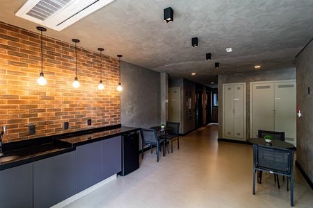 Studio para alugar com 24m², 1 quarto e sem vaga Studio para alugar com 24m², 1 quarto e sem vagaÁrea comum - Coworking