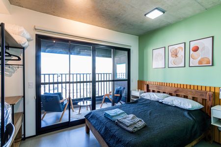 Studio de kitnet/studio para alugar com 1 quarto, 24m² em Cidade Monções, São Paulo