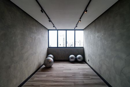 Studio para alugar com 24m², 1 quarto e sem vaga Studio para alugar com 24m², 1 quarto e sem vagaÁrea comum - Academia