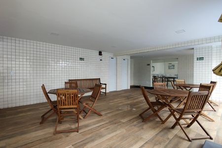 Área comum - Piscina de apartamento para alugar com 2 quartos, 86m² em Aviação, Praia Grande