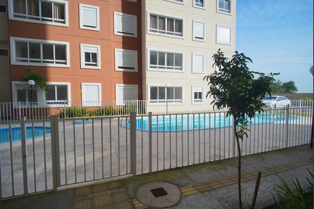 Sala - Vista de apartamento para alugar com 1 quarto, 35m² em Parque Santa Fé, Porto Alegre