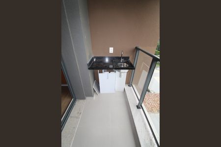 Varanda da Sala de apartamento para alugar com 2 quartos, 58m² em Jardim Esplanada, São José dos Campos
