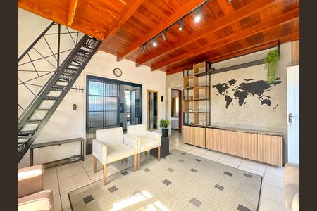 Sala de apartamento para alugar com 3 quartos, 70m² em São João do Rio Vermelho, Florianópolis