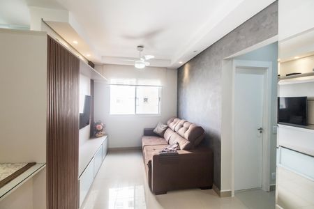 Sala  de apartamento à venda com 2 quartos, 51m² em Centro, Barueri