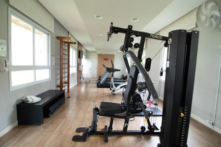 Apartamento para alugar com 46m², 2 quartos e 1 vaga Apartamento para alugar com 46m², 2 quartos e 1 vagaÁrea comum - Academia