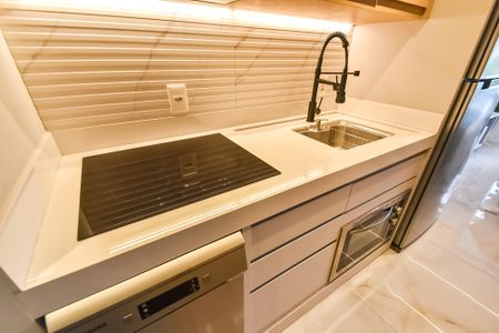 Studio à venda com 27m², 1 quarto e sem vagaCozinha