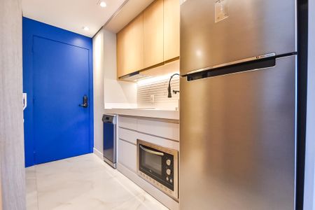 Studio à venda com 27m², 1 quarto e sem vagaCozinha