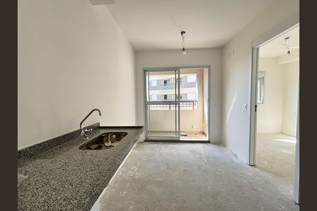 Sala/Cozinha de apartamento para alugar com 1 quarto, 27m² em Vila Nova Conceição, São Paulo
