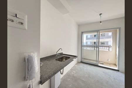 Sala/Cozinha de apartamento para alugar com 1 quarto, 27m² em Vila Nova Conceição, São Paulo