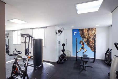 Apartamento para alugar com 75m², 2 quartos e 2 vagasÁrea comum - Academia