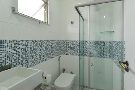 Banheiro Suíte  de apartamento à venda com 1 quarto, 38m² em Santa Tereza, Belo Horizonte