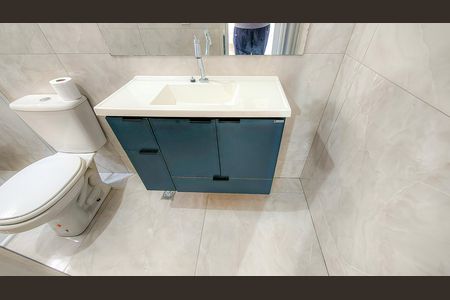 Banheiro de casa para alugar com 1 quarto, 20m² em Cidade Dutra, São Paulo