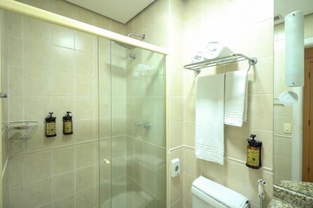 Banheiro de kitnet/studio à venda com 1 quarto, 19m² em Santa Paula, São Caetano do Sul