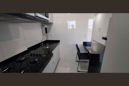 Studio para alugar com 32m², 1 quarto e 1 vaga Studio para alugar com 32m², 1 quarto e 1 vagaCozinha e Área de Serviço
