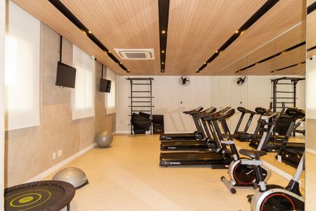 Apartamento para alugar com 55m², 3 quartos e 1 vaga Apartamento para alugar com 55m², 3 quartos e 1 vagaAcademia