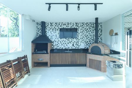 Apartamento à venda com 108m², 3 quartos e 2 vagas Apartamento à venda com 108m², 3 quartos e 2 vagasÁrea comum - Churrasqueira