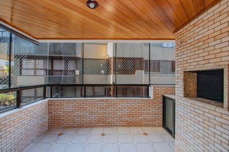 Sala - Varanda de apartamento para alugar com 3 quartos, 118m² em Petrópolis, Porto Alegre