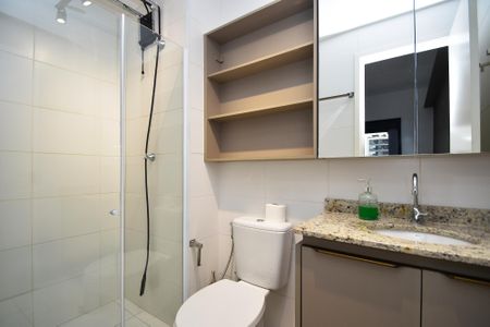 Studio para alugar com 27m², 1 quarto e sem vaga Studio para alugar com 27m², 1 quarto e sem vagabanheiro