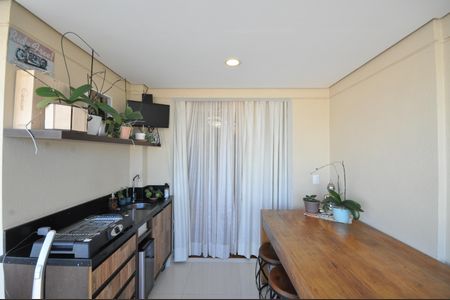 Varanda Gourmet de apartamento à venda com 2 quartos, 73m² em Vila Isolina Mazzei, São Paulo