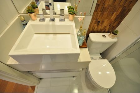 Apartamento à venda com 73m², 2 quartos e 3 vagasBanheiro Social