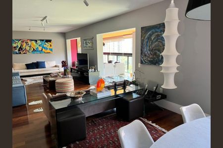 Foto 02 de apartamento para alugar com 3 quartos, 160m² em Jardim Morumbi, São Paulo
