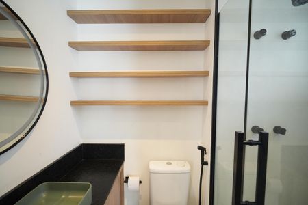 Apartamento para alugar com 46m², 1 quarto e 1 vagaBanheiro da Suíte