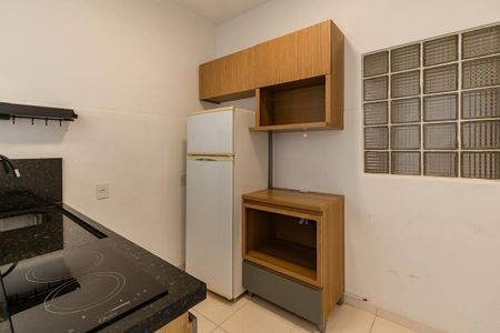 Cozinha de kitnet/studio para alugar com 1 quarto, 45m² em Farroupilha, Porto Alegre