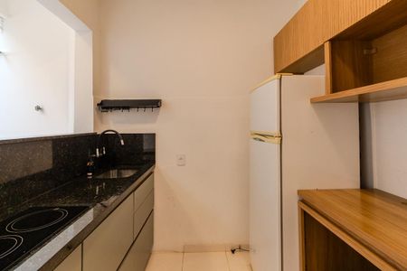 Cozinha de kitnet/studio para alugar com 1 quarto, 45m² em Farroupilha, Porto Alegre